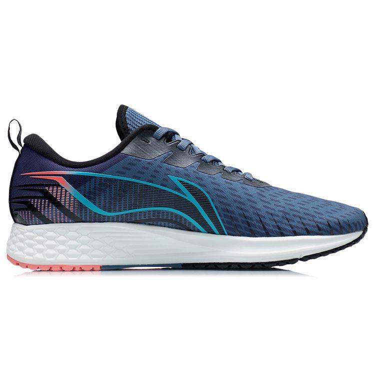 Кроссовки для бега Li Ning Red Rabbit с низким верхом, амортизирующие, нескользящие, прочные, мужские, синие, белые, ARMR021-3