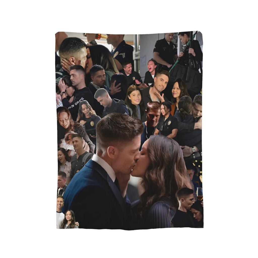The Rookie Arrest Me But Make It Sexy Blanket  Flannel Throw Blanket Summer Air Conditioning Personalised Soft Warm Bedsprea,