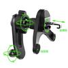 Car Air Vent Phone Holder Mount with Metal Hook Clip, ABS Material, 360° Rotation, One Button Release, Compatible with All Cars