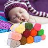 12 Colors Milk Cotton Yarn Crochet Cotton Knitting Thread Soft Warm Baby Yarn