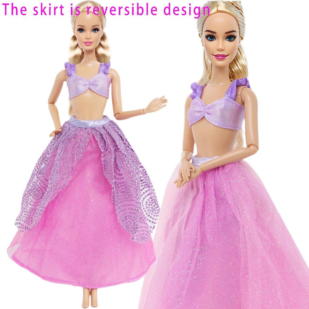 Классические бальные платья принцессы Средневековья, вечерние платья для одежды куклы 30 см, свадебные танцевальные наряды (НЕТ КУКЛ)