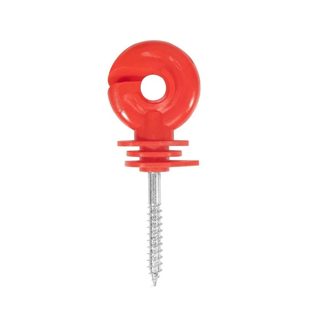 100Pcs Angled Slot Wood Post Screw Screw-In Electric Fencing Insulators  Electric Fence