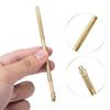 5pcs/set Golden Ventilating Needles Copper Handle Wig Making Kit Lace Wig Needles  Beginners