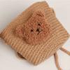 Handmade Shoulder Bag Straw Woven Wallet Cute Coin Purse  Kids