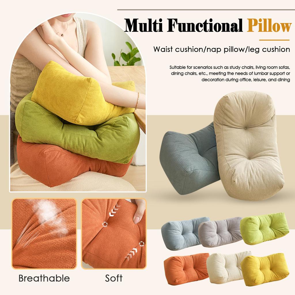 Gorgeous Lumbar Pillow For Napping Student Backrest Cushion Chair Cushion Sleeping Pillow Synthetic Material