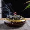 Large Incense Burner Ceramic Sandalwood Stove New Incense Plate  Home Decoration