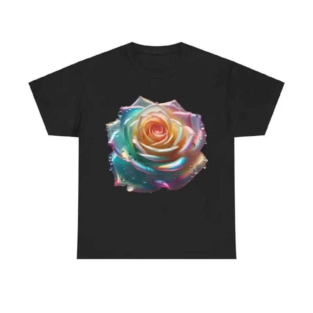 Ethereal Rose T Shirt Cotton