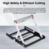 55-135mm Height Adjustable Cutting Machine Material Rack Multi-functional Tripod Auxiliary Support