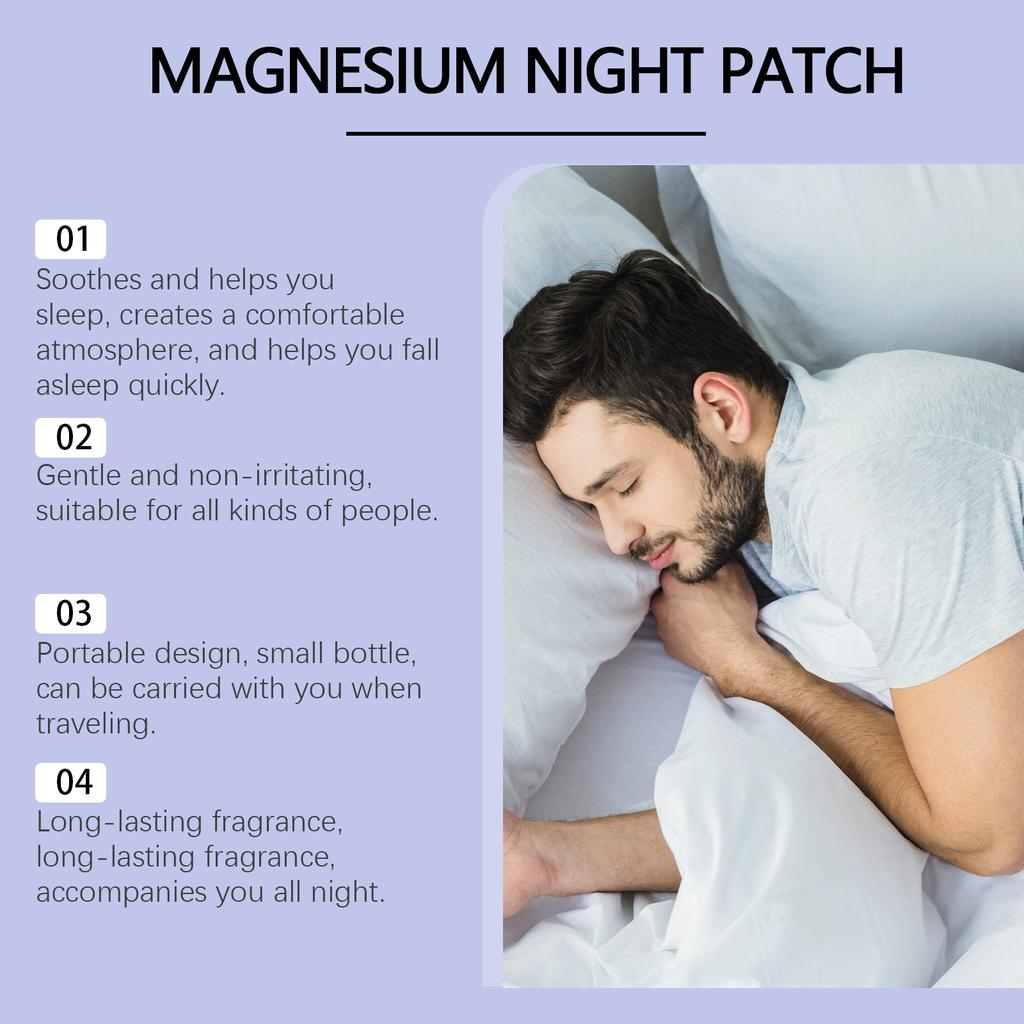 WoodSleep Magnesium Oil Night Body Care Recovery Series
