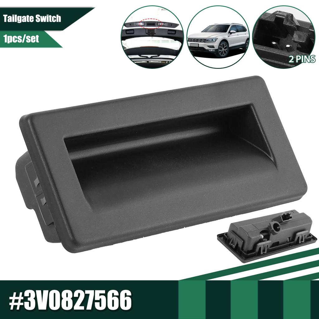 Переключатель ручки открывания замка заднего багажника для Superb Tarraco Octavia VW Caddy A4 B9 3V0 827 566 3V0827566 3VD 827 566 3VD827566