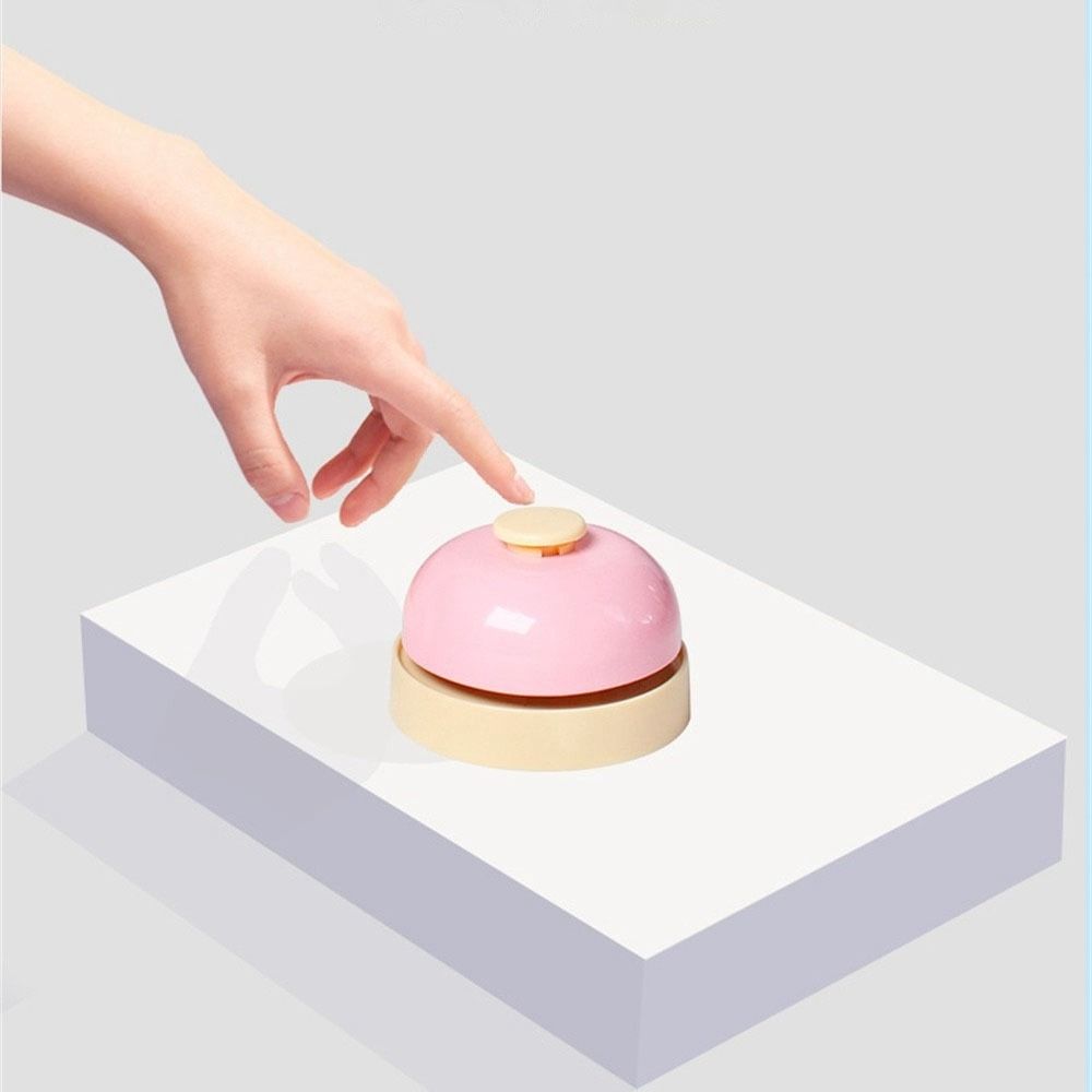 Call Bell Guests Restaurant Order Bell Bar Counter Ringing Single Bell Dining Reception Bell Table Summoning Bell Childrens Toy
