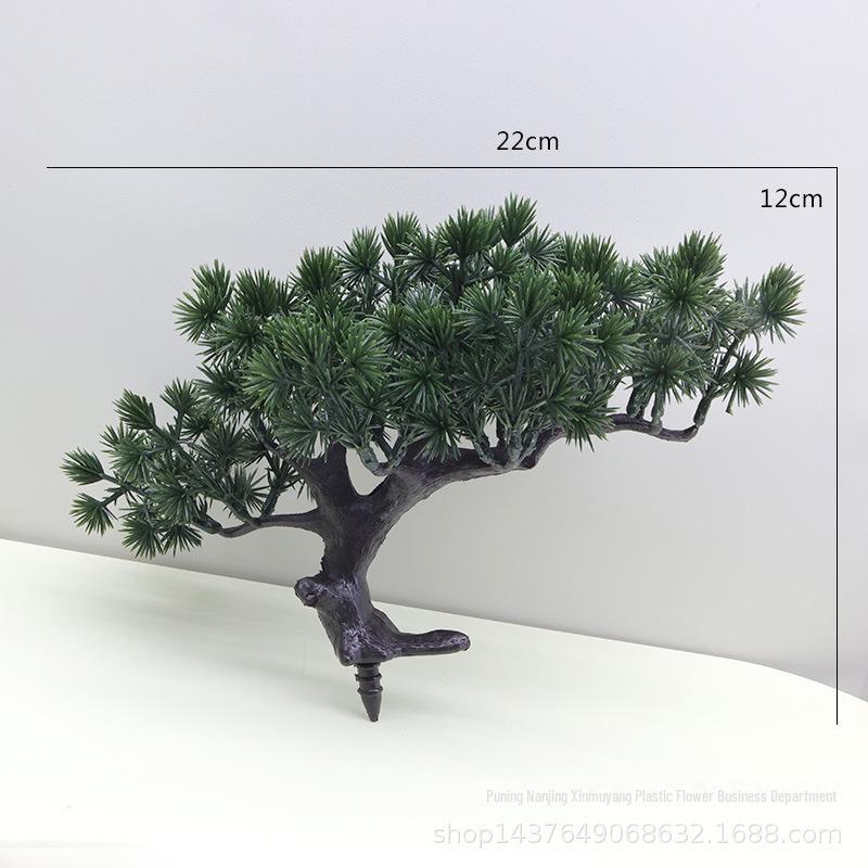 Искусственная сосна туя с горшком - декор гостиной и украшение для ландшафтного дизайна альпинария