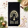 Dark Gothic Soft Beach Towel Stylish Beach Pool Towel for Summer Seaside Vacation Travel