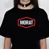 Morat Tshirt Women Pattern Patterned Elegant Tee Female Designer Japanese Streetwear Clothing Women Clothes