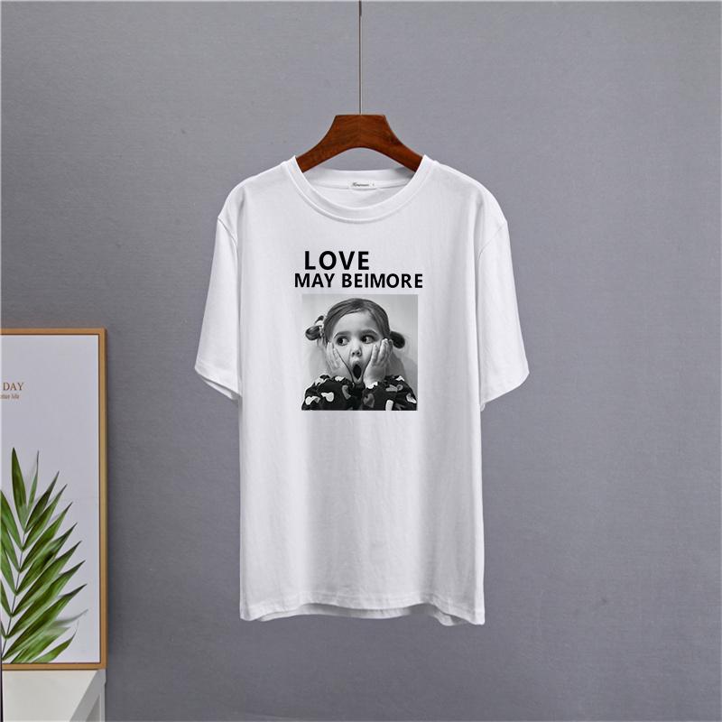 Shellsuning милые женские футболки с принтом для девочек, новые летние модные винтажные футболки с круглым вырезом и рисунком, женские повседневные простые хлопковые готические топы