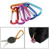 Быстросъемный Легкий D-образной формы Брелок для ключей Туризм Кемпинг Брелок Карабин Пряжка Крючок