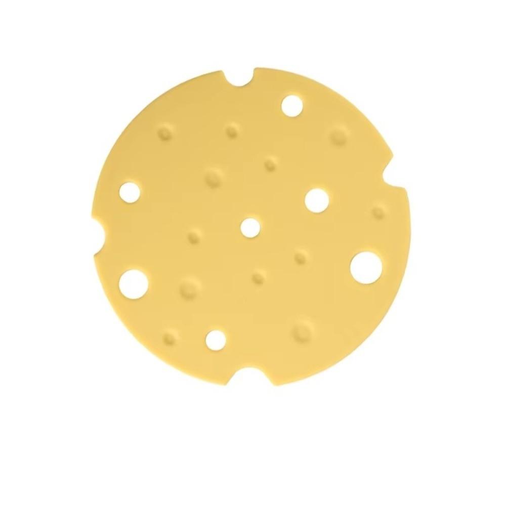 Silicone Coaster Mat Cheese Shape Heat Resistant Mat Cute Cup Mat  Table Protection