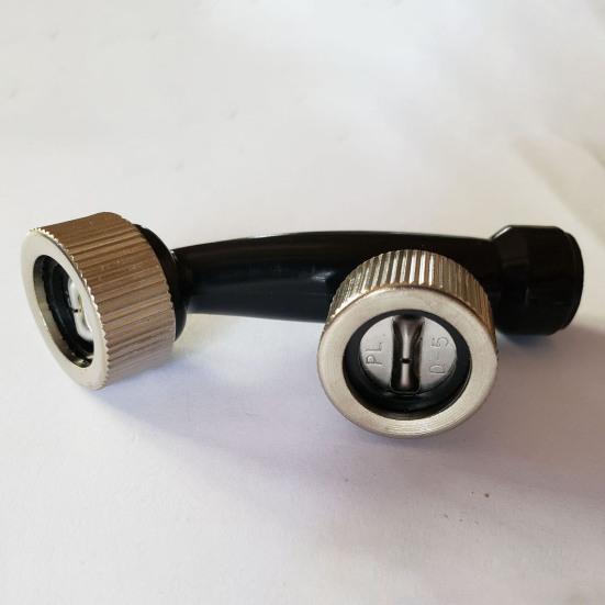 Насадка для распыления тумана, антикоррозийная насадка высокого давления, форма вентилятора, сверхширокая водосберегающая спринклерная головка для сельскохозяйственного сада