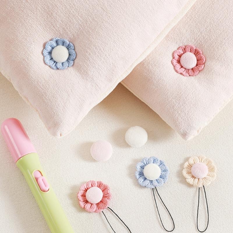 Multipurpose Nonslip Bed Sheet Holders 8Pcs Sunflower Style Soft Clip Safe Fabric Clamps For Home Decors