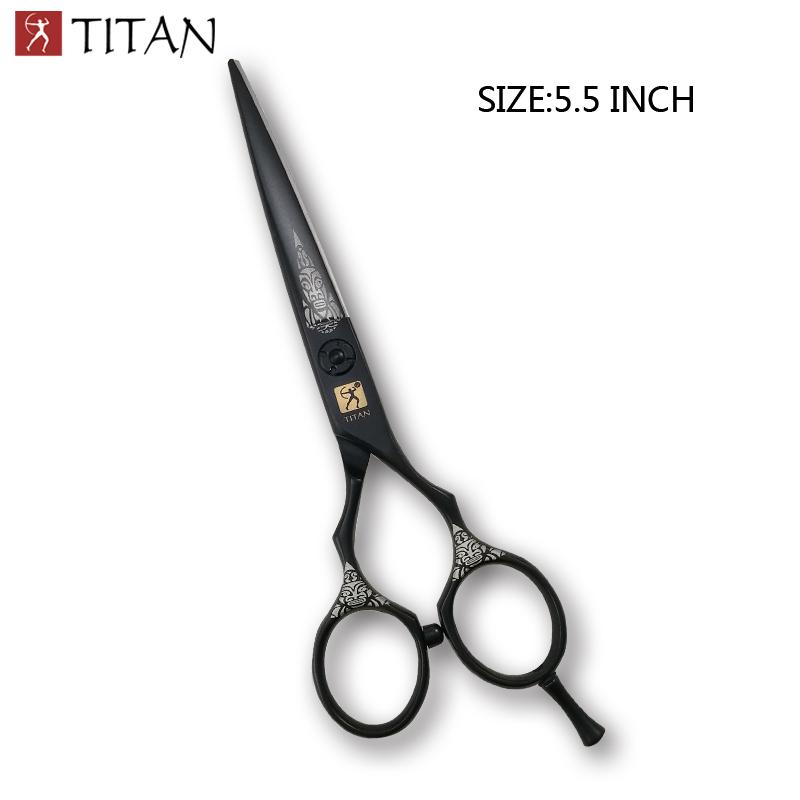 Парикмахерские ножницы TITAN, профессиональный парикмахерский инструмент, стрижка, филировочные ножницы, Япония, нержавеющая сталь 440c