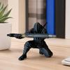 Huaqianguhh 3D-печатный держатель для ручек в виде ниндзя, Уникальная фигурка, Креативный настольный органайзер, Декор для стола, Поделка для хранения