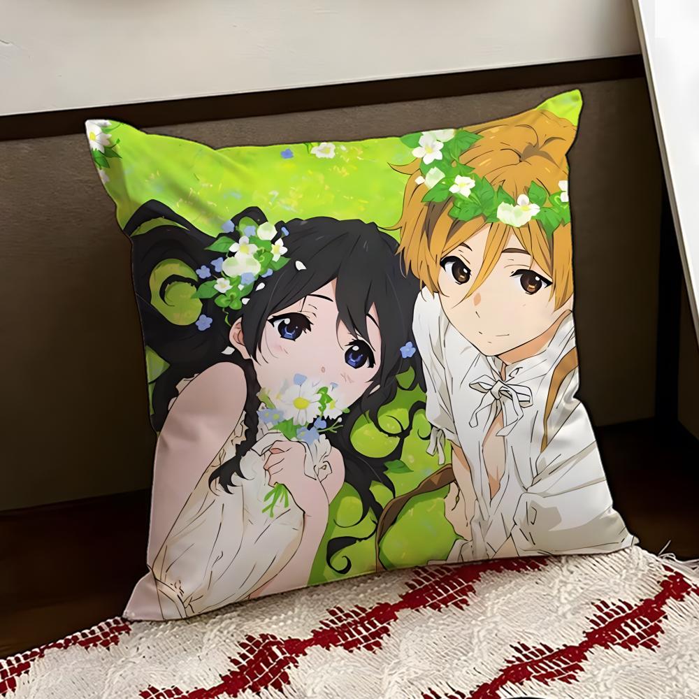 Аниме Тамако Маркет Наволочка Реверсивная Мягкая Прочная Подушка Чехол для Дома Автомобиля Многоцелевое Использование для Ежедневного Комфорта