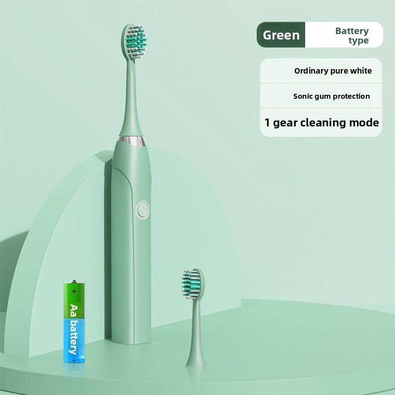 Вибрирующая зубная щетка с мягкой щетиной и ирригатор, Перезаряжаемая автоматическая ультразвуковая электрическая зубная щетка для взрослых и домашнего использования