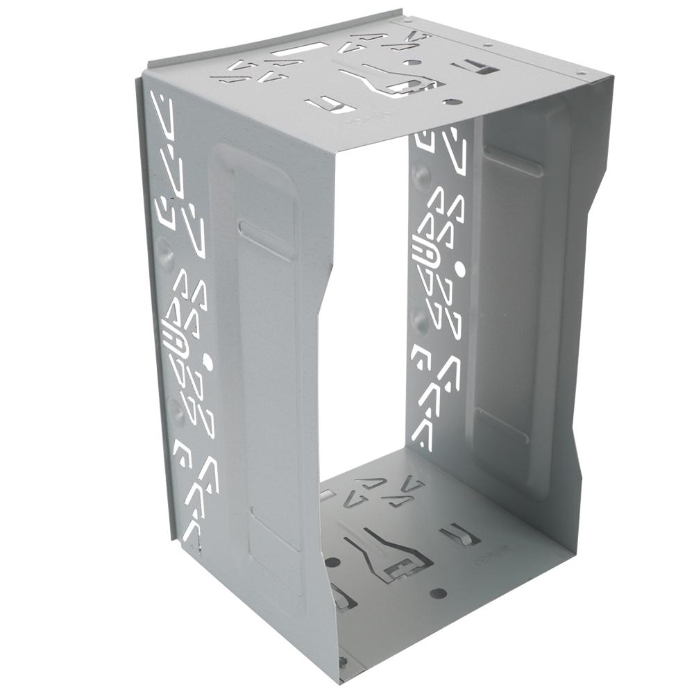 For 2Din Car DVD Radio Player 2Din Fittings Kit Auto Panel Audio Dash Mount Kit Box Universal Radio Head Unit Installation Frame