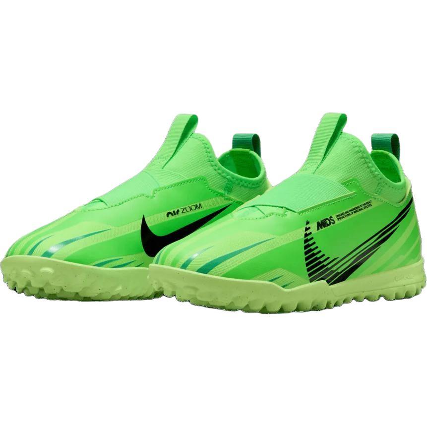Nike Zoom Mercurial Vapor 15 Academy TF GS Dream Speed - Green Strike Детские кроссовки Стадионно-зеленый Черный FJ7197-300