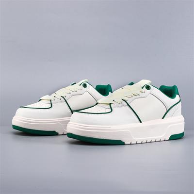 Новые универсальные повседневные туфли на плоской подошве для женщин, спортивная и повседневная модная обувь из легкой и износостойкой кожи.