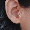 1pcs Unisex Summer Snake Shaped Ear Cuff Clip Fashion Earring Clip On Earrings No Pierced Ear Cuffs