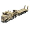 Масштаб 1/72 Желтый военный транспортный автомобиль M1070 Пустынный песок Пластиковый набор для сборки – Сделай сам Игрушка Подарок на Рождество