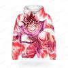 Аниме Мужская Толстовка Гоку 2024 Dragon Ball Оверсайз Хип-Хоп Рубашки Толстовка Топы Тренд Супер Сайя Одежда Мода