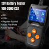 NEW KONNWEI KW600 Car Battery Tester 12V 100 to 2000CCA 12 Volts Battery Tools for the Car Quick Cranking Charging Diagnostic