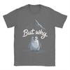 Trendy Nihilist Penguin ButWhy Mountain LonelyPenguin Cotton T Shirt For Couple Summer  Vintage T Shirts Breathable Tees