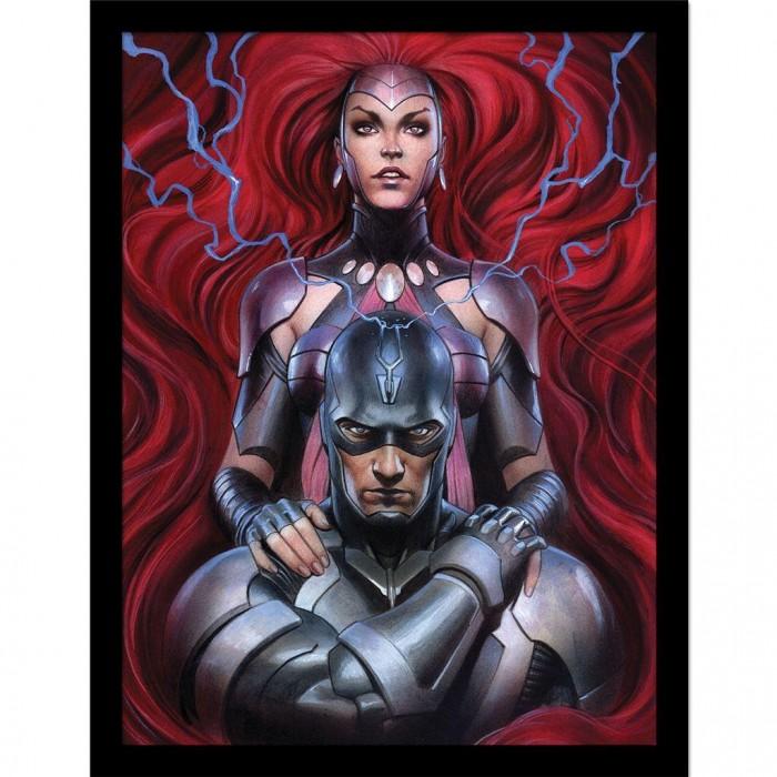 Marvel Плакат членов королевской семьи в рамке