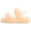 Oh Yeah Повседневные женские тапочки на толстой меховой подошве светло-розовые 1107953-PFZ