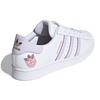Adidas Женские кроссовки Superstar White Purple Tint Cloud-White Matte-Gold GZ8143