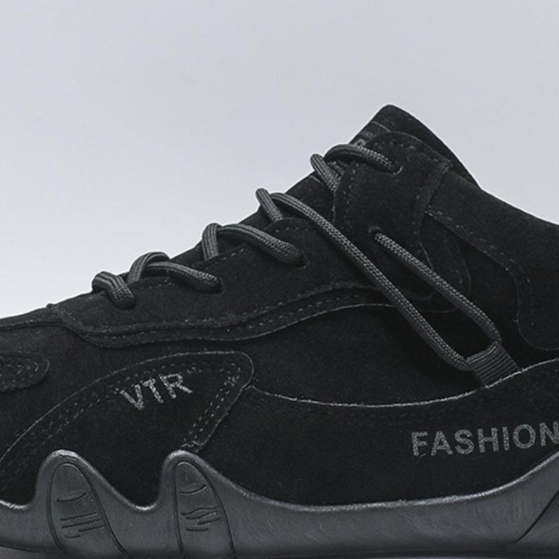 Autumn Men Shoes Retro Work Shoes Man's Sneakers Outdoor No-slip Hiking Shoes Fashion Rubber Walking Footwear Zapatillas Hombre