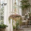 Decorative Wall Plant Holder Ballet Dancer Hanging Planter, Flower Pot for Indoor Outdoor Garden, Cute Planter Succulents Spider Plant, Whimsical