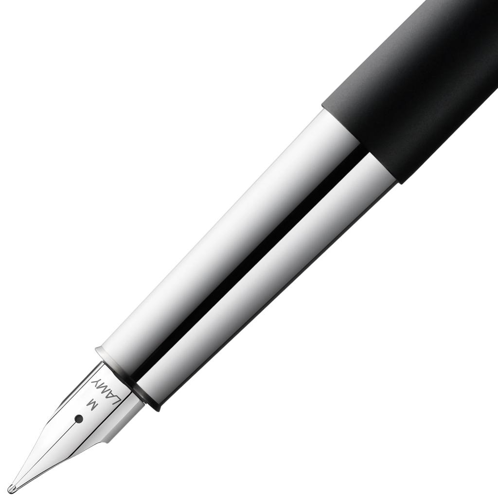 LAMY Fountain Nib B Matte Dual Official Import Pen, (bold), Scala, Black, L80-M, Use,