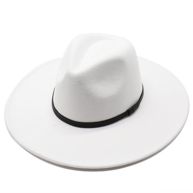 Шерстяная шляпа-цилиндр в стиле джаз с большими полями, 9,5 см, для мужчин и женщин, персиковый топ в форме сердца, черный цилиндр, фетровая шляпа