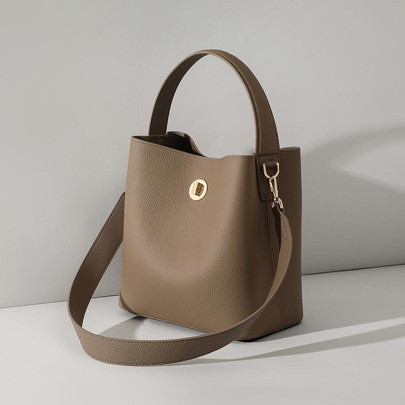 Сумка Женская Сумка через плечо Женская Сумка-ведро Кожаная Сумка-тоут на плечо Сумка для поездок