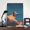 F22 Rapter Lockheed Martin Металлический постер Настраиваемое настенное искусство Ретро Винтажные Жестяные таблички для Мужской пещеры Украшение спальни Игры