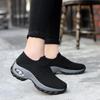 Fashion Women Casual Sneakers Mesh Platform Slip-on Air Cushion Sport Shake Shoes