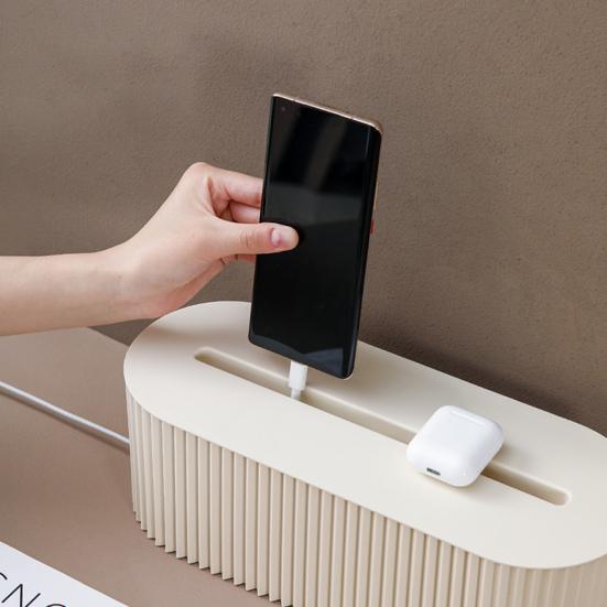 Коробка для укладки кабелей Yousheng с крышкой, сетевой фильтр, зарядное устройство, адаптер, телевизор, компьютер, провод, настольный шнур, чехол-органайзер, маскирующее устройство