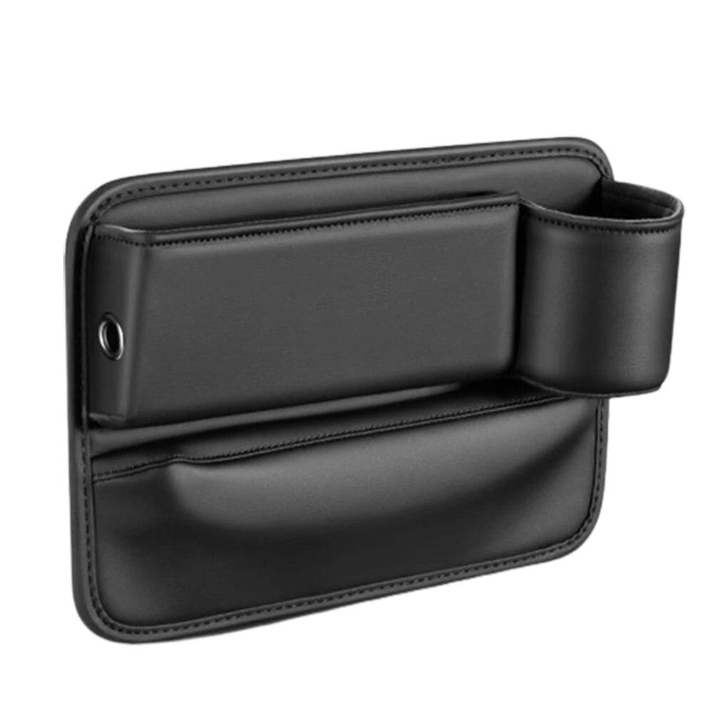 Премиум-органайзер для автомобильного сиденья, многофункциональный боковой ящик для хранения на консоли с подстаканником, карман для хранения в салоне автомобиля, ящик для хранения