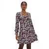 Dorothy Perkins Womens/Ladies Floral V Neck Long-Sleeved Mini Dress