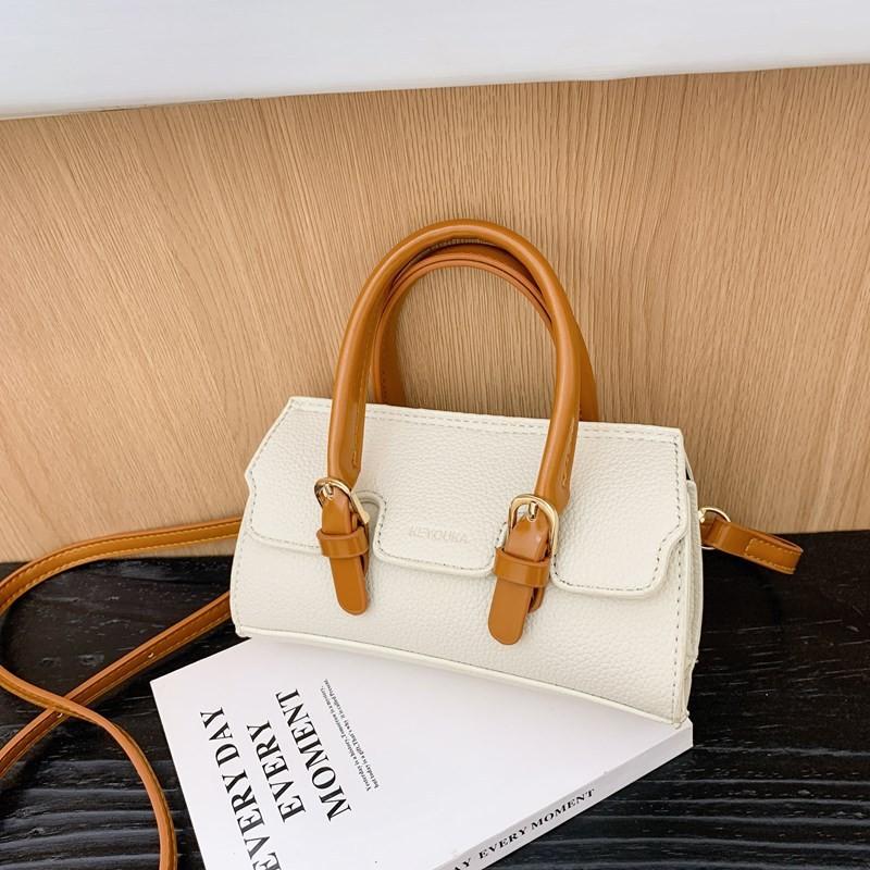 Handbag Stylish Girl Kids Mini Shoulder Bag Shopping Purse With Simple Style