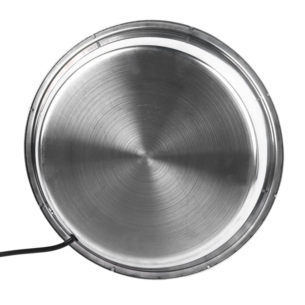 Поилка для птицы с подогревом, устойчивая к укусам, из нержавеющей стали, подогреватель воды для кур для зимы, вилка ЕС